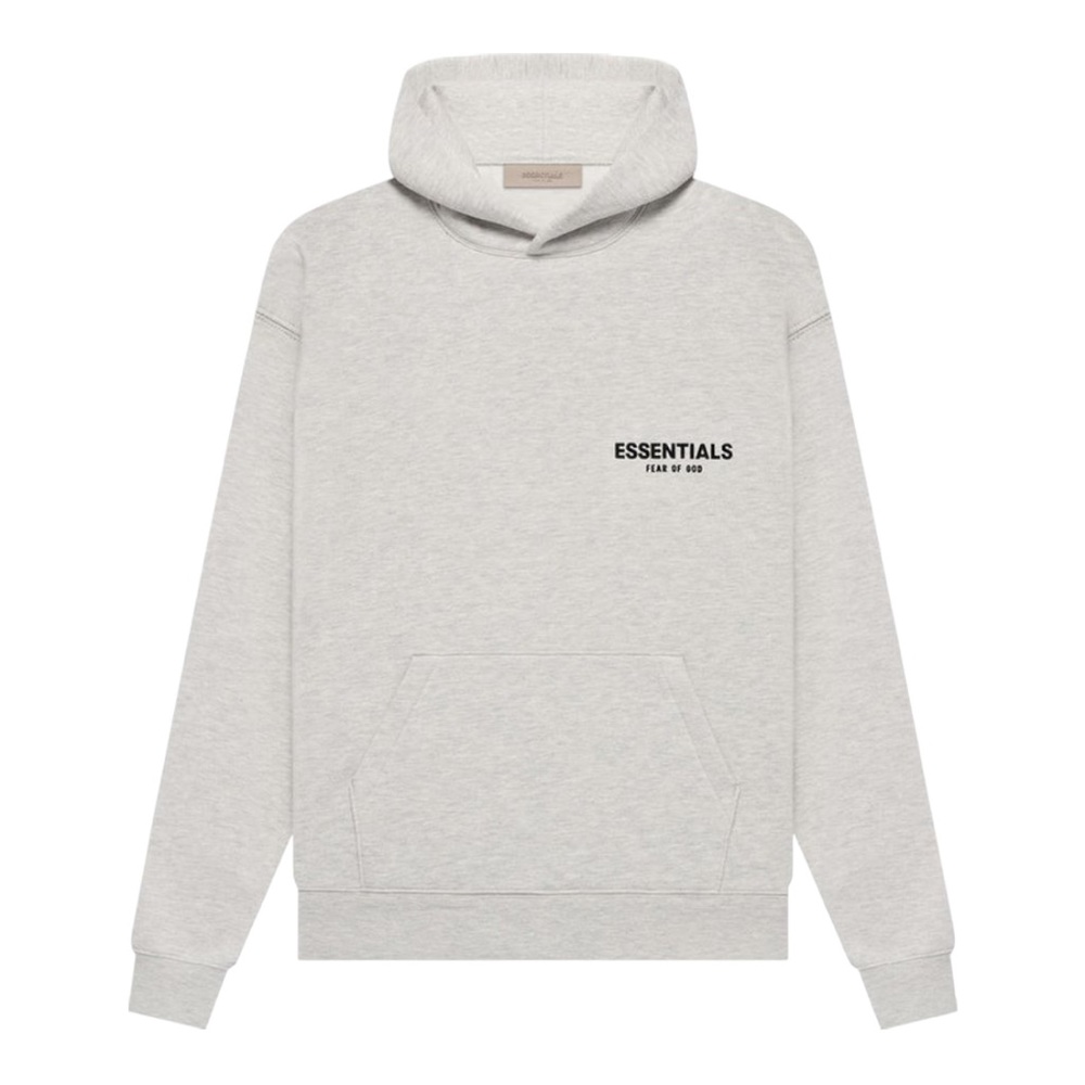 FOG Fear of God Essentials Hoodie 'Light Oatmeal' Size XS